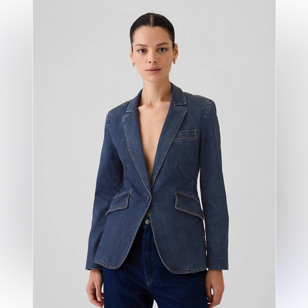 Gap  Denim Blazer NWOT